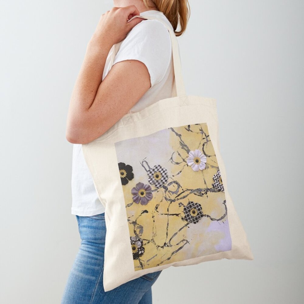 "Yellow n Yarn" Cotton Tote Bag 🌻 NWT
